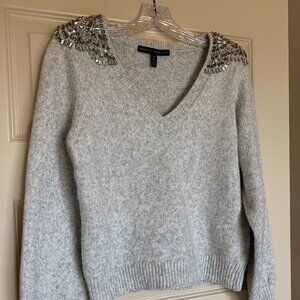 White House Black Market Cropped Sweater